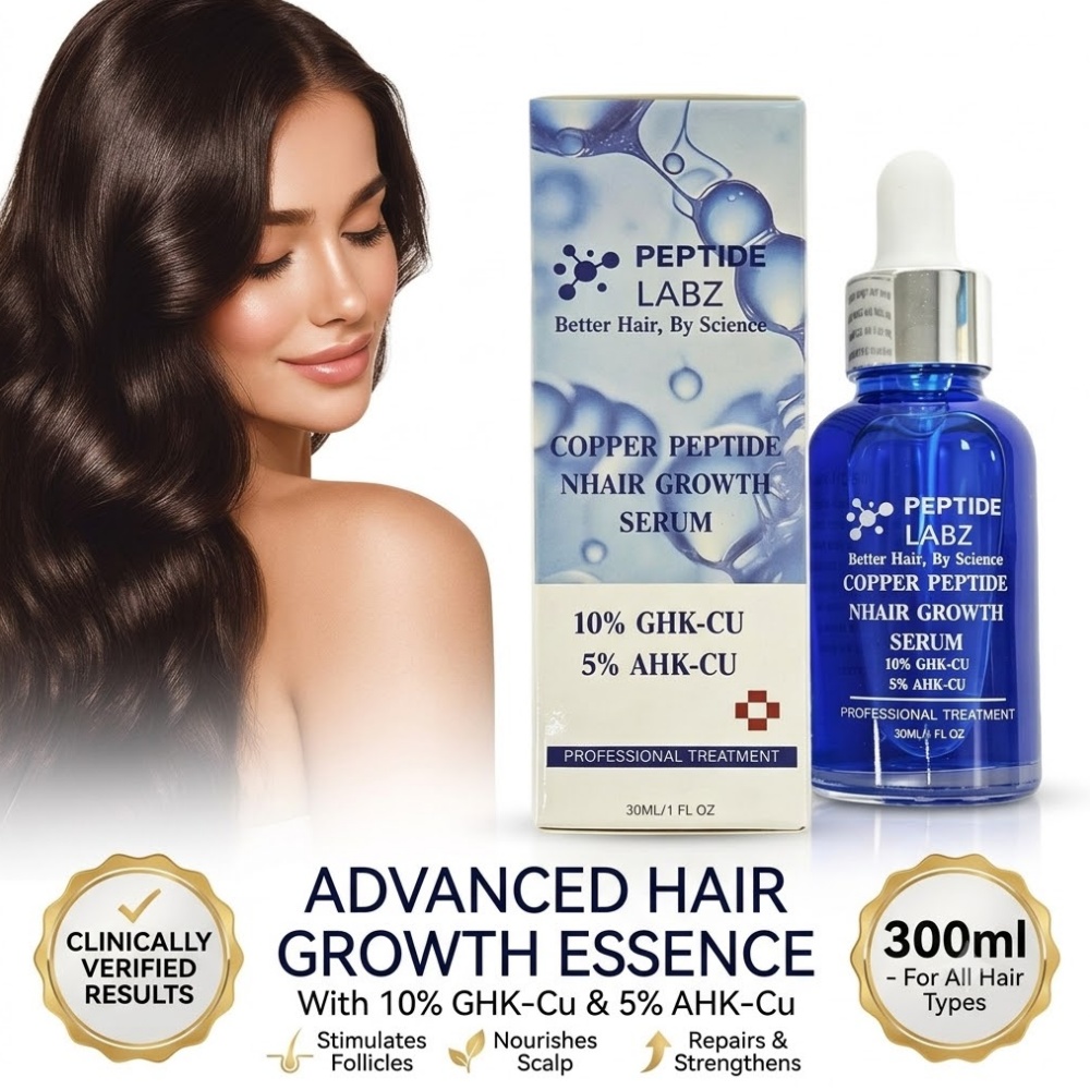 Hair Care With Protein - 헤어 성장 에센스 구리 펩타이드 GHK