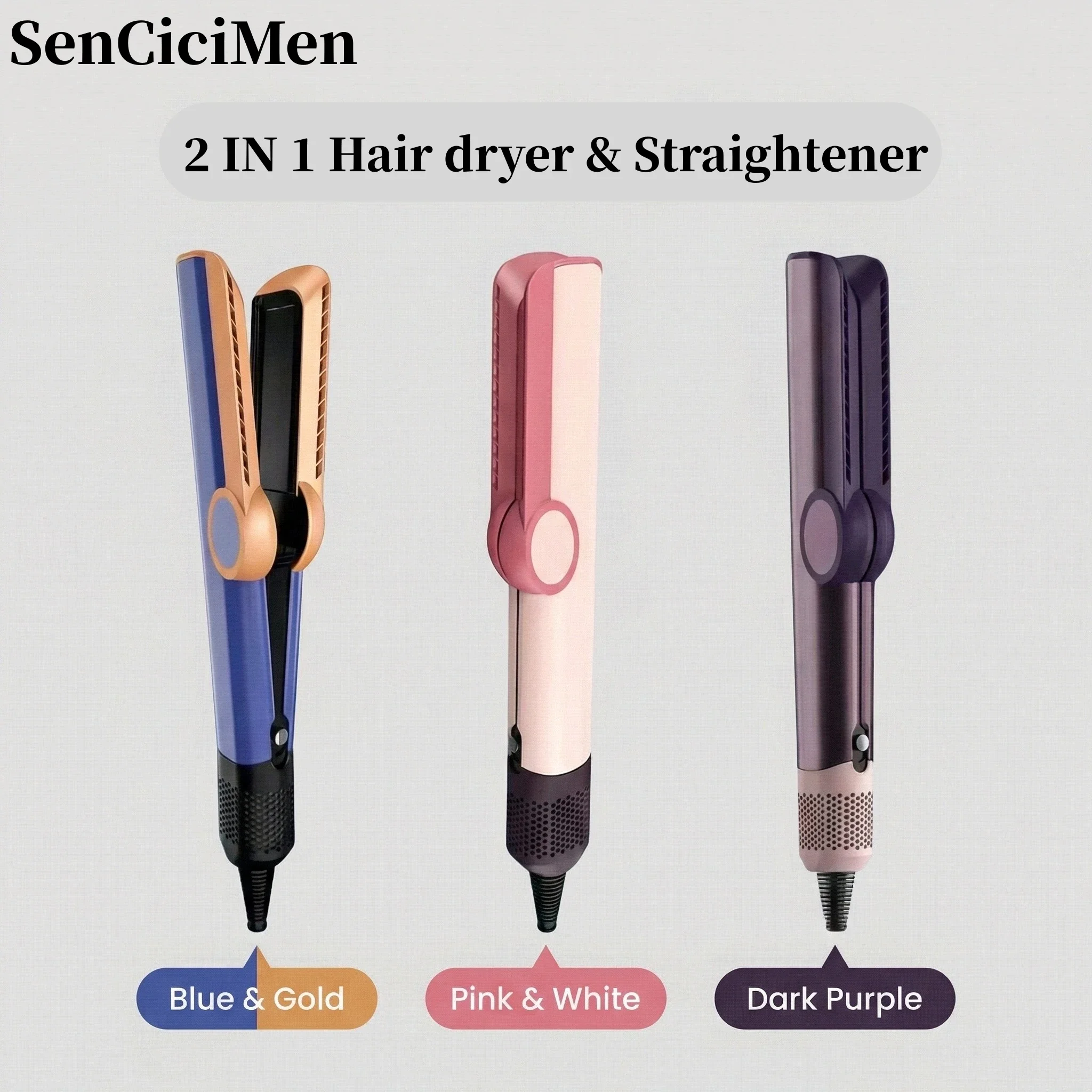 Hair Care Long Hair - SenCiciMen 2 in 1 헤어 드라이어
