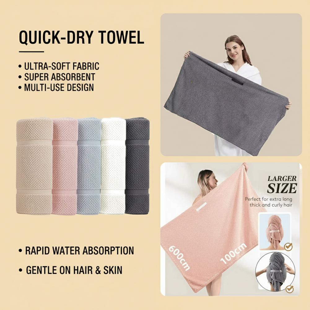 초흡수성 코랄 벨벳 헤어 드라이 타월, 모든 모발용 퀵 - Hair Turban Towel 리뷰 및 가격