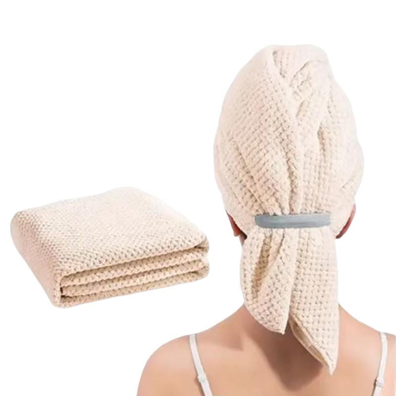 초흡수성 코랄 벨벳 헤어 드라이 타월, 모든 모발용 퀵 - Hair Turban Towel 리뷰 및 가격