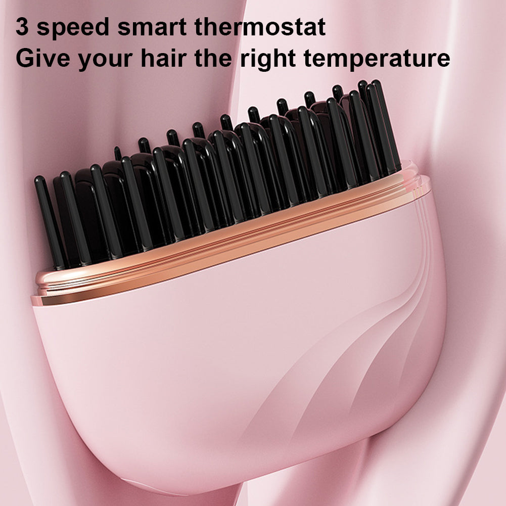 무선 충전 헤어 스트레이트 빗, 헤어 케어 스타일링 빗 - Hair Care Long Hair 리뷰 및 가격