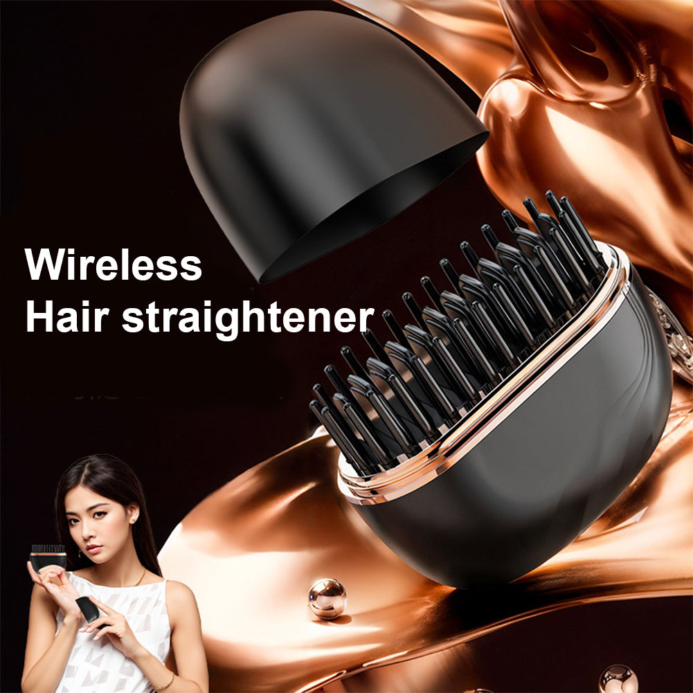 무선 충전 헤어 스트레이트 빗, 헤어 케어 스타일링 빗 - Hair Care Long Hair 리뷰 및 가격