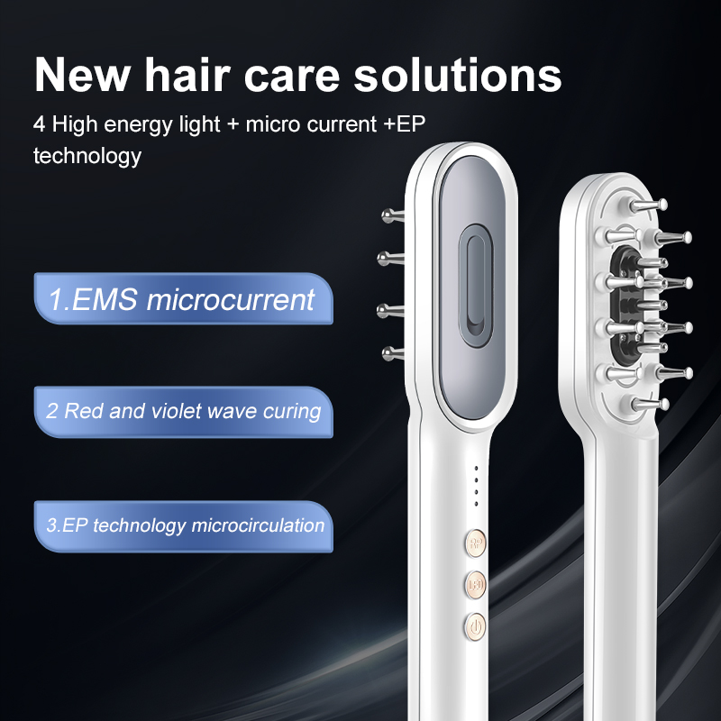 KSKIN LED 레드 라이트 테라피 전기 마사지 빗, - Hair Care With Protein 리뷰 및 가격