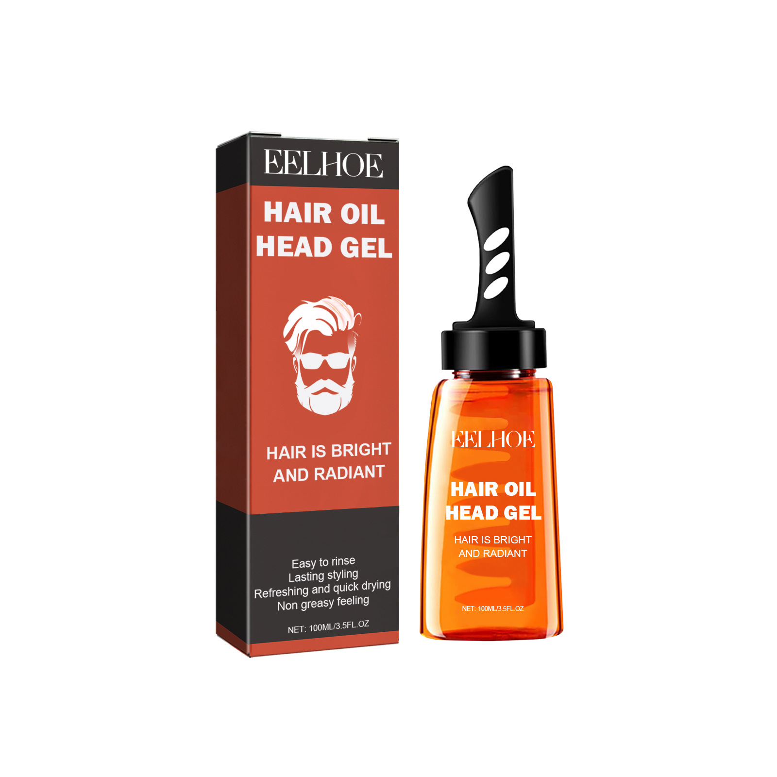 EELHOE 2 in 1 프로페셔널 헤어 왁스 남성용  - Hair Care Long Hair 리뷰 및 가격