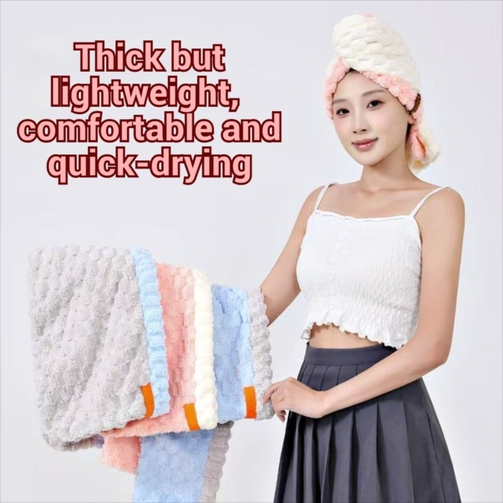재사용 가능한 특대형 퀵 드라이 헤어 타월 (넓은 챙, - Hair Turban Towel 리뷰 및 가격