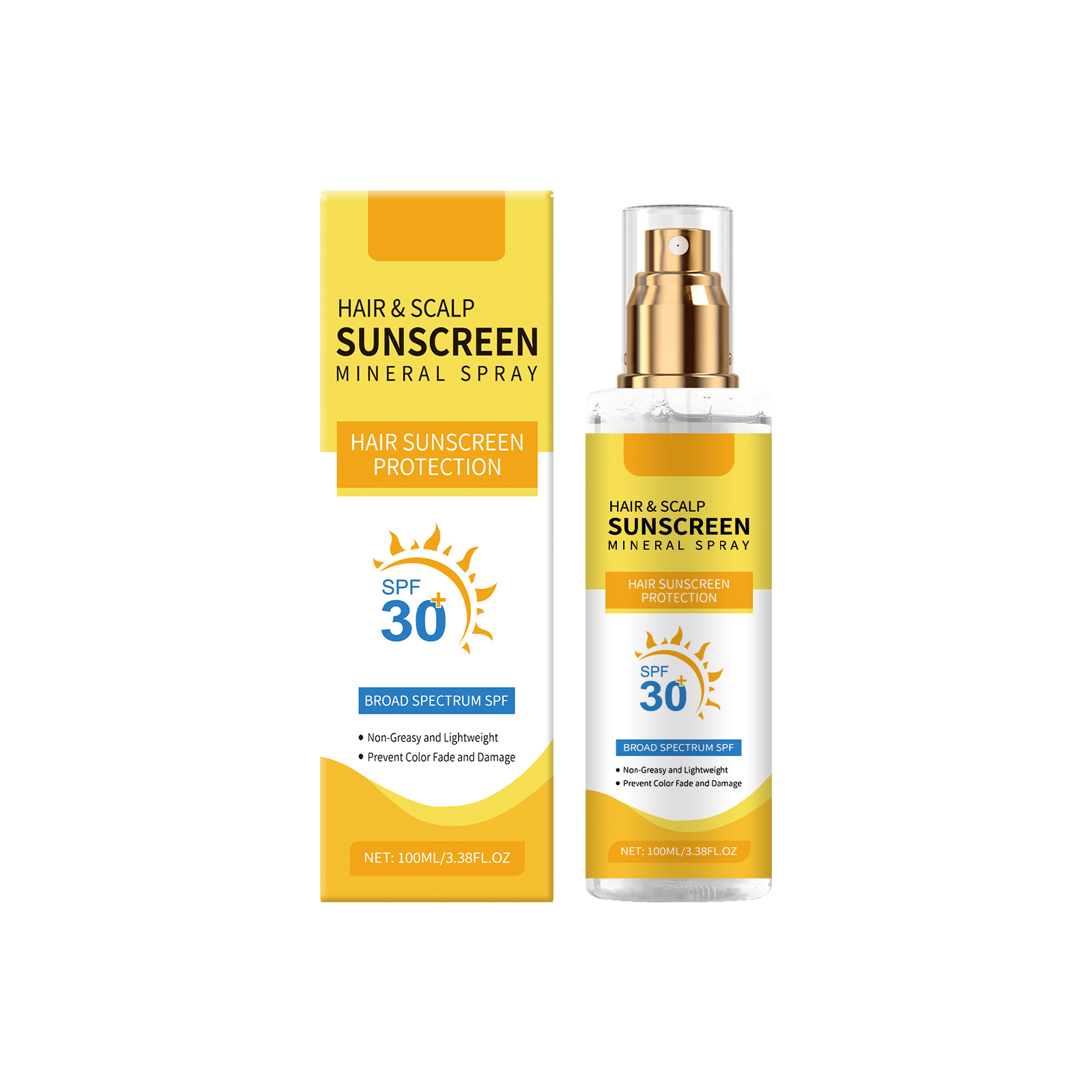 생강 뿌리 두피 자외선 차단 스프레이 SPF30 햇빛  - Hair Care China 리뷰 및 가격