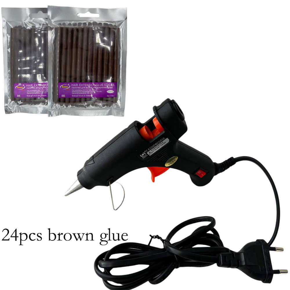 핫멜트 글루건 DIY 열 온도 조절식 EU 전기 수리  - Glue Gun Hair 리뷰 및 가격