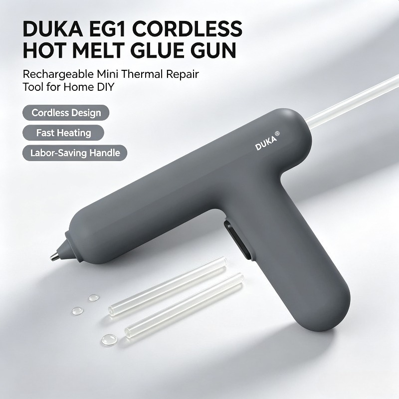 DUKA EG1 전기 글루건 무선 미니 열 접착 수리  - Glue Gun Hair 리뷰 및 가격