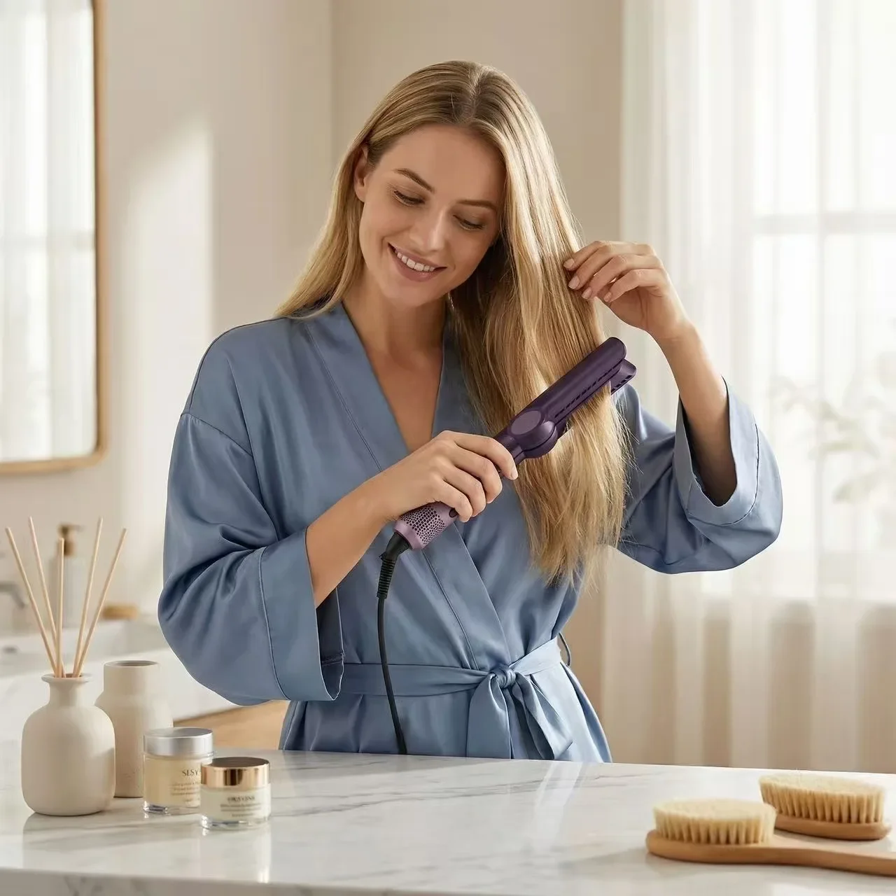 SenCiciMen 2 in 1 헤어 드라이어 스트레이 - Hair Care Long Hair 리뷰 및 가격
