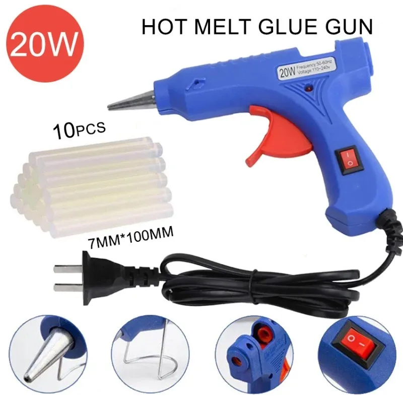 Thermal Glue Gun Rechargeable  - Glue Gun Hair 리뷰 및 가격