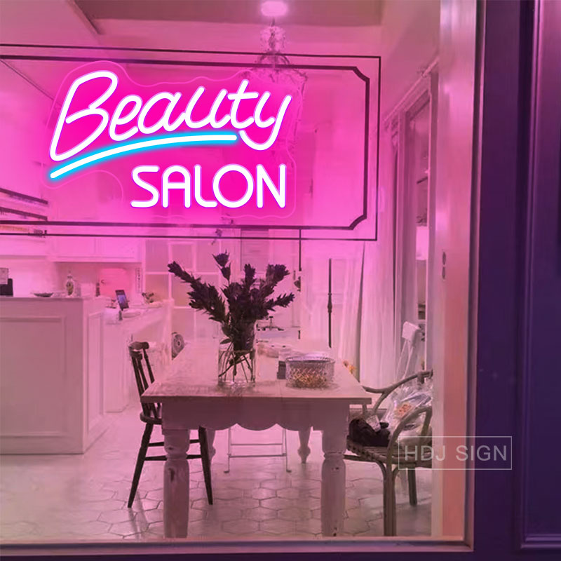이발소용 맞춤형 LED 네온 사인, 미용실 비즈니스 헤 - Hair Care Logo 리뷰 및 가격