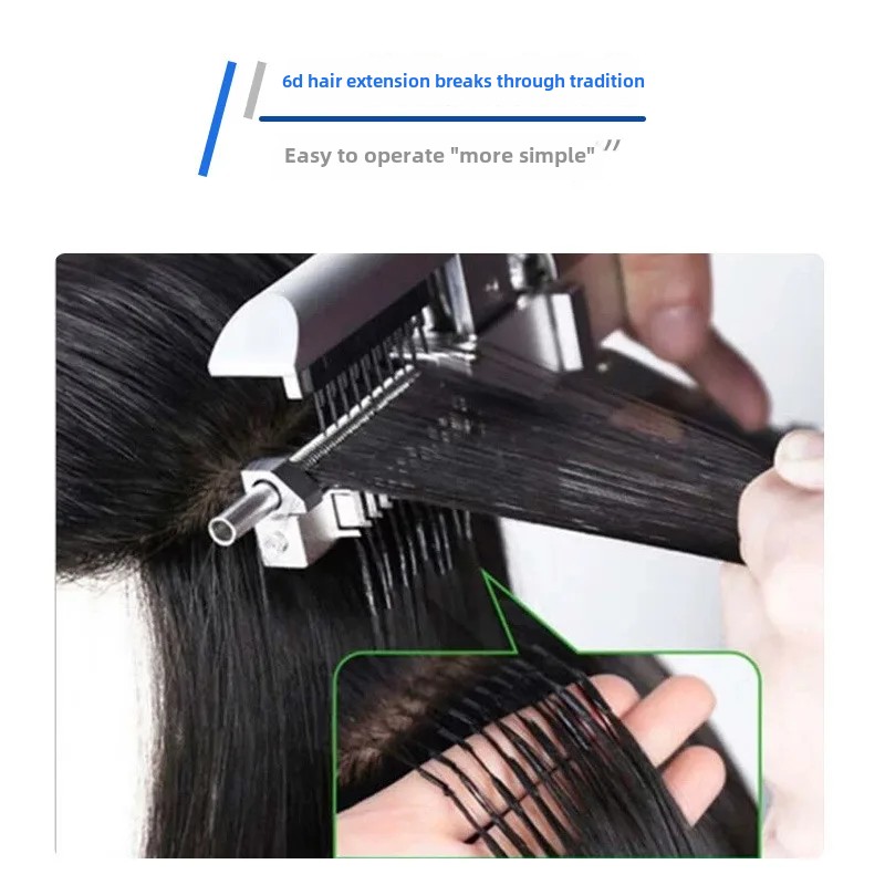HH 6D 2세대 헤어 접착 도구, 심리스 헤어 클리퍼 - Glue Gun Hair 리뷰 및 가격