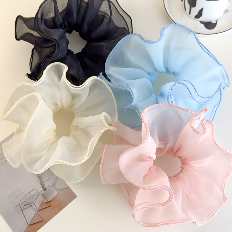 발레 스타일 이중 레이어 메쉬 소장 헤어 링 헤드웨어, - Hair Net Invisible 리뷰 및 가격